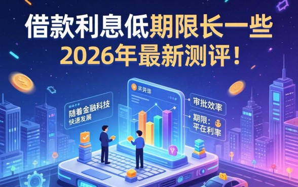 什么平台借款利息低期限长一些