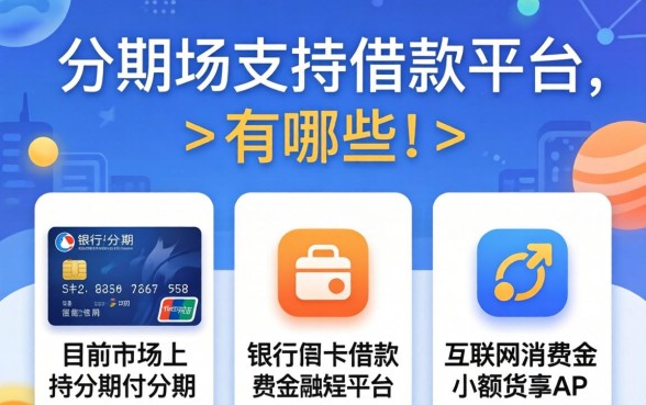 可以分期的借款平台有哪些软件