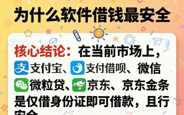 拿身份证在什么软件借钱最安全 拿身份证在什么软件借钱最安全