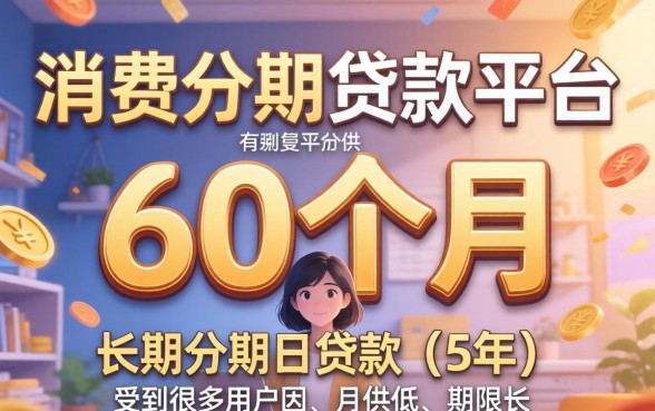 分期60个月的贷款平台有哪些 分期60个月的贷款平台有哪些