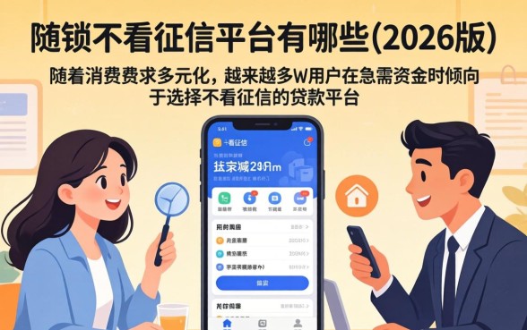 借钱不看征信的平台有哪些软件 借钱不看征信的平台有哪些软件