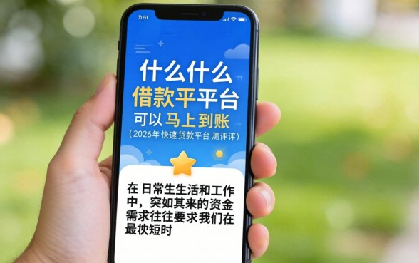 手机什么借款平台可以马上到账 手机什么借款平台可以马上到账