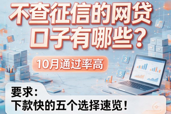 不查征信的网贷口子有哪些？10月通过率高、下款快的五个选择速览！