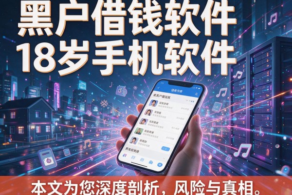 黑户借钱软件18岁手机软件，本文为您深度剖析其风险与真相！