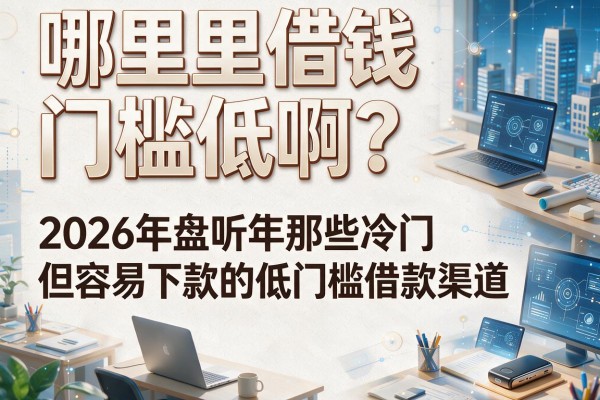 哪里借钱门槛低啊？2026年盘点那些冷门但容易下款的低门槛借款渠道