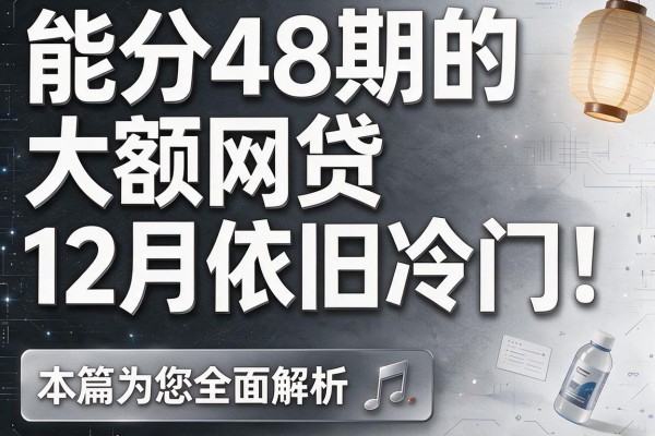 能分48期的大额网贷12月依旧冷门！本篇为您全面解析！