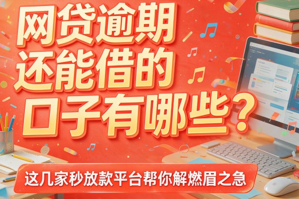 网贷逾期还能借的口子有哪些？这几家秒放款平台帮你解燃眉之急！