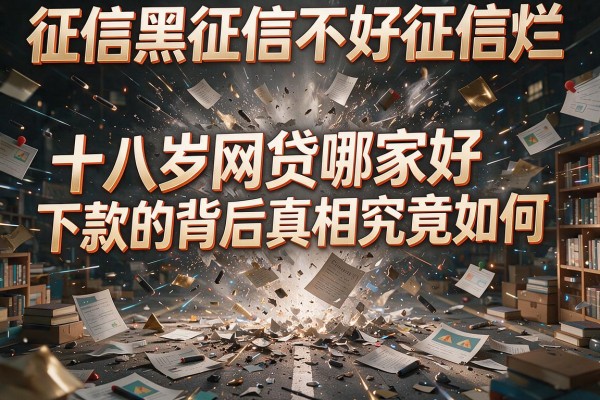 征信黑征信不好征信烂十八岁网贷哪家好下款的背后真相究竟如何，业内人士为您深度揭秘其中套路与风险