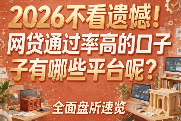 2026不看遗憾！网贷通过率高的口子有哪些平台呢？全面盘点速览！