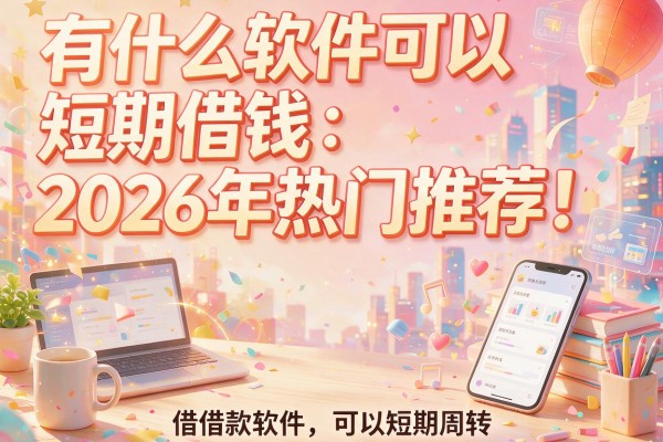 有什么软件可以短期借钱2026年热门推荐！揭秘这五款借款软件可以短期周转