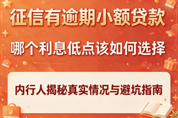 征信有逾期小额贷款哪个利息低点该如何选择，内行人揭秘真实情况与避坑指南