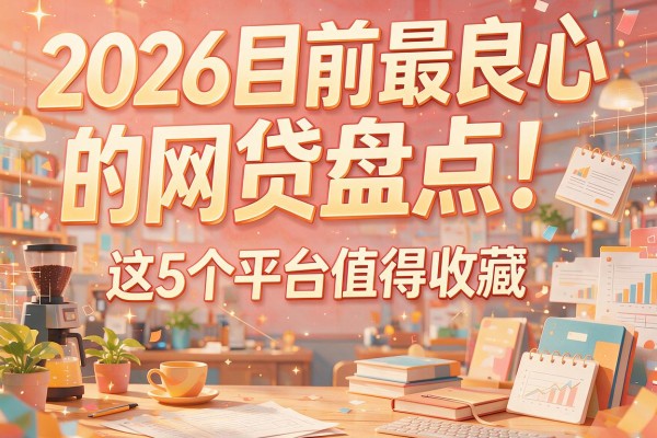 2026目前最良心的网贷盘点！这5个平台值得收藏