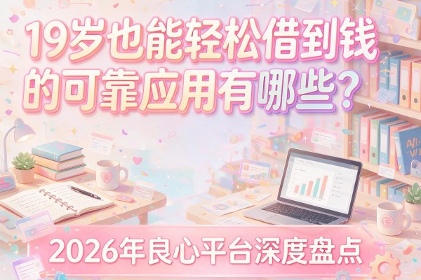 19岁也能轻松借到钱的可靠应用有哪些？2026年良心平台深度盘点！