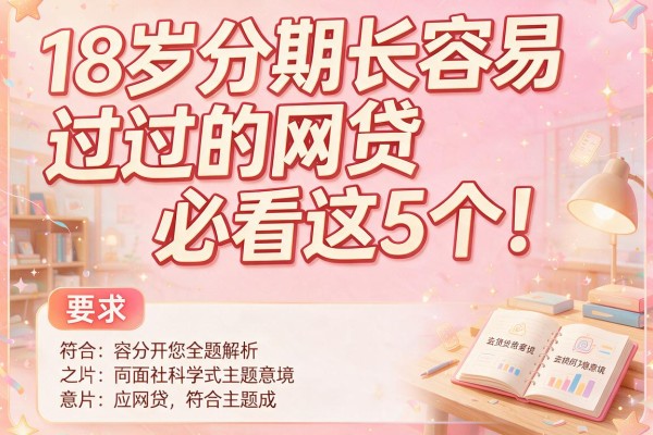 18岁分期长容易过的网贷必看这5个！本篇为您全面解析！